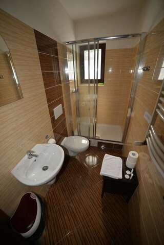Мини-отель Pałac w Porażynie Опаленица Одноместный номер с собственной ванной комнатой-1